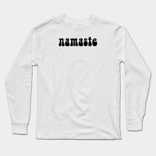 Namaste Hippie Yoga Teacher Long Sleeve T-Shirt